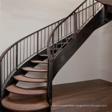 Comfortable New Design Competitive Price Industrial Curve  Staircase Spiral Staircase